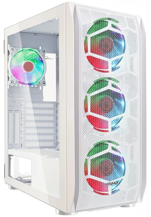 Корпус GiNZZU GL390 белый, Mid-Tower
