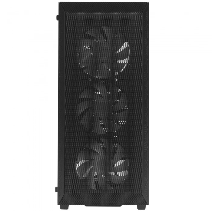 Корпус PowerCase Mistral S4B черный, Mid-Tower