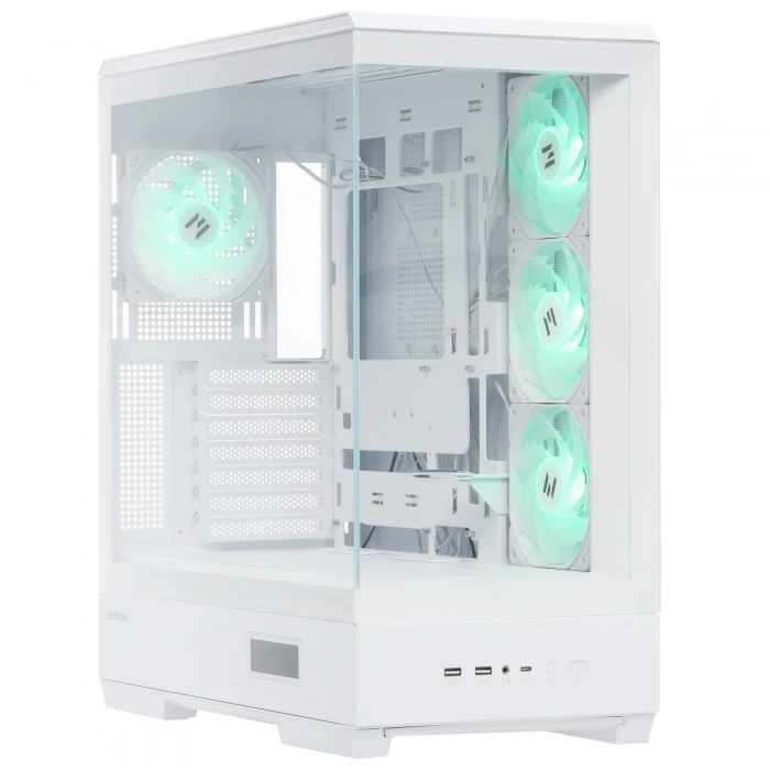 Корпус ZALMAN P50 DS белый, Mid-Tower