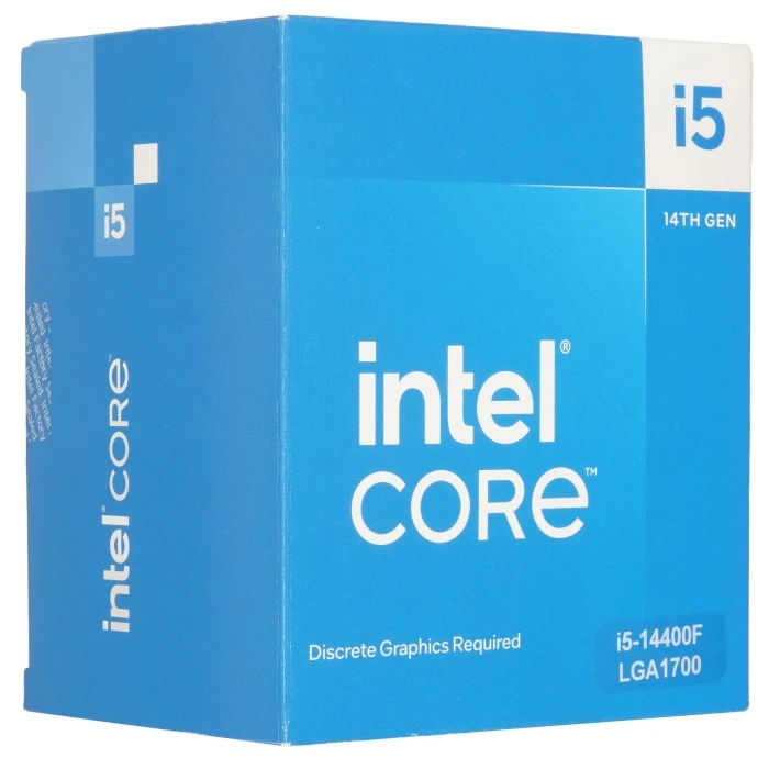 Процессор Intel Core i5-14400F, BOX, LGA 1700
