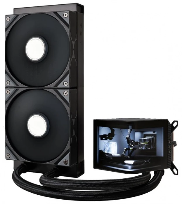 Система охлаждения TRYX PANORAMA 240 черная, L-P240N-DS2M-G0K
