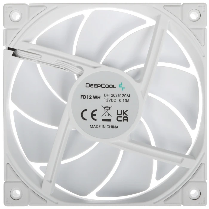 Комплект вентиляторов DEEPCOOL FD12 белый, R-FD12-WHNPN3-G