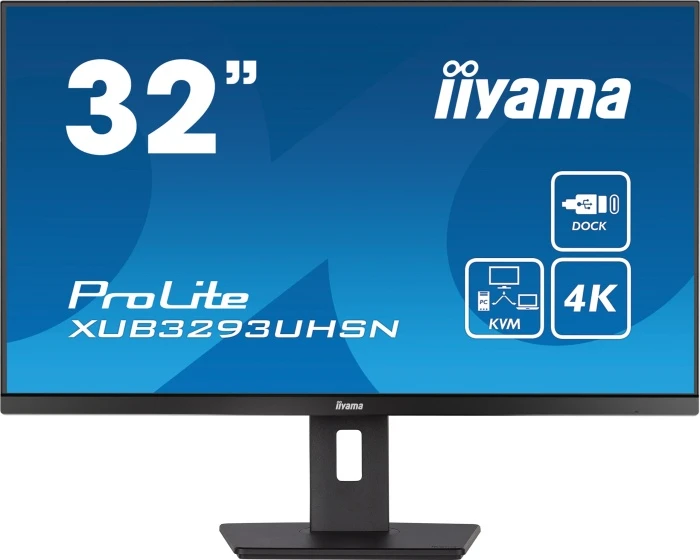 Монитор Iiyama ProLite XUB3293UHSN-B5, 31.5", черный