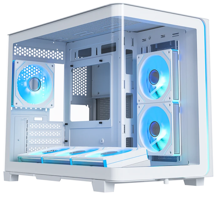 Корпус XASTRA QR600M белый, Mini-Tower