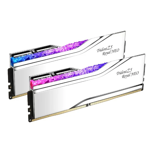 Оперативная память G.Skill TRIDENT Z5 ROYAL NEO RGB 32Gb 6000MHz, KIT 2*16Gb, F5-6000J2836G16GX2-TR5NS