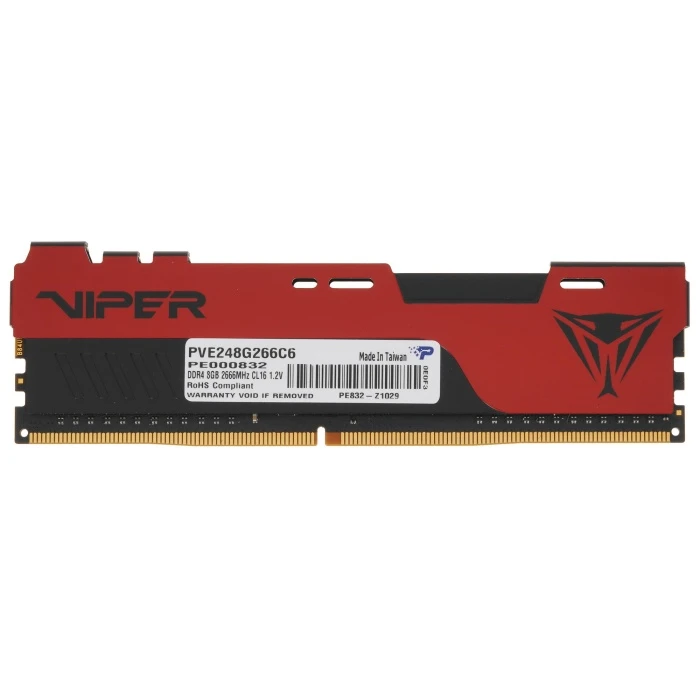 Оперативная память Patriot Viper Elite II 8Gb 2666Mhz, PVE248G266C6