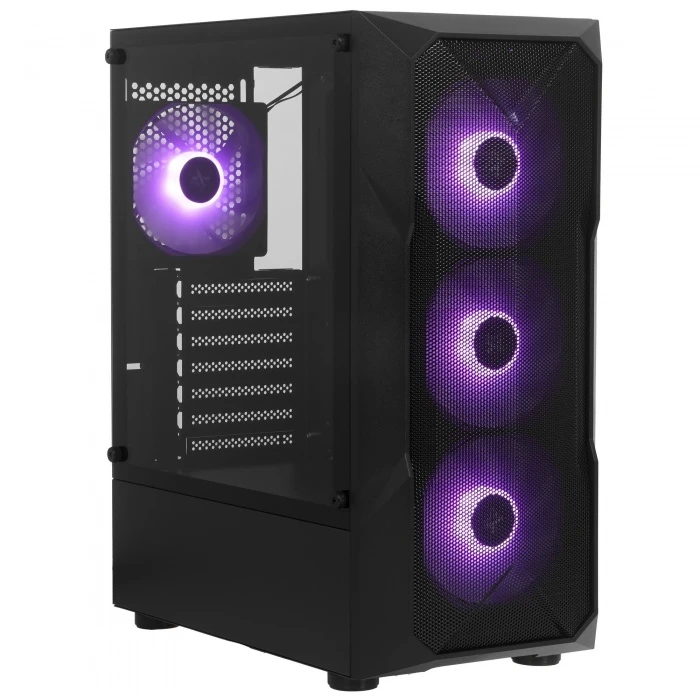 Корпус XASTRA A304 4ARGB черный, Mid-Tower