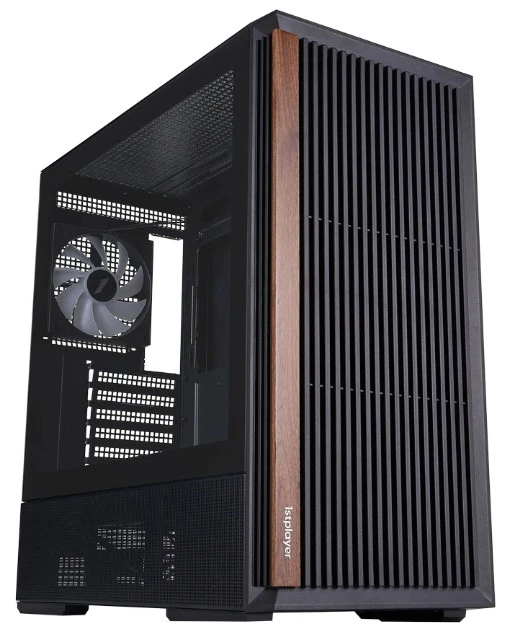 Корпус 1STPLAYER WD7 ARGB черный, Mid-Tower