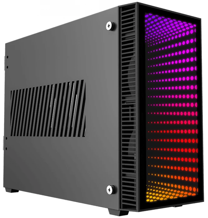 Корпус GameMax Abyss ITX черный, Mini-Tower