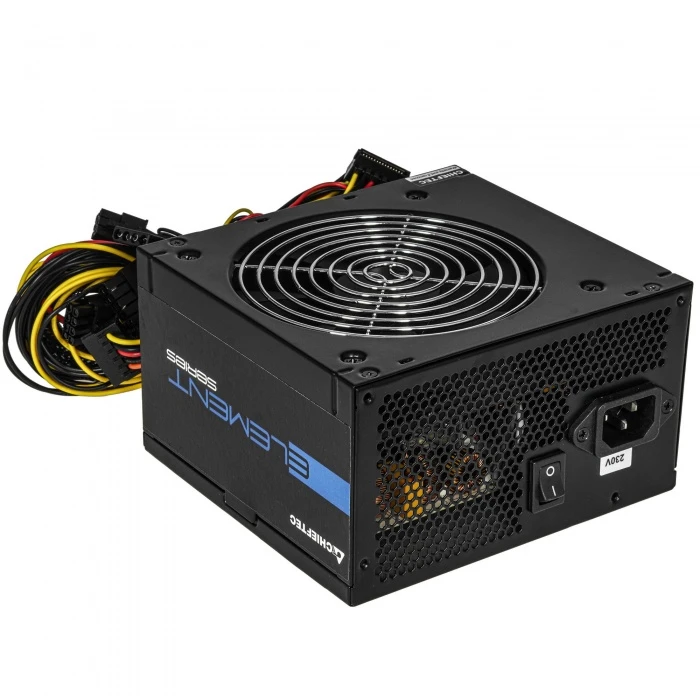 Блок питания Chieftec ELEMENT 500W черный, ELP-500S