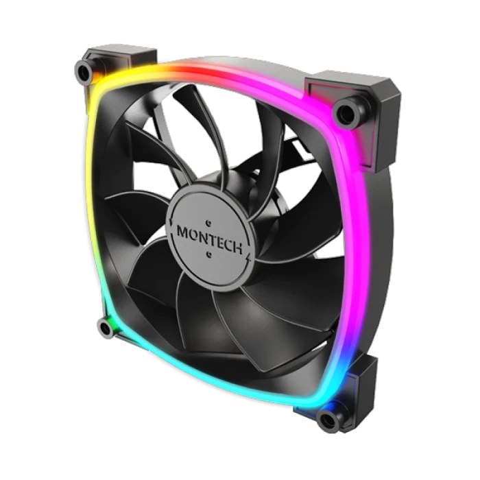 Комплект вентиляторов Montech RX120 черный, RX120B3P