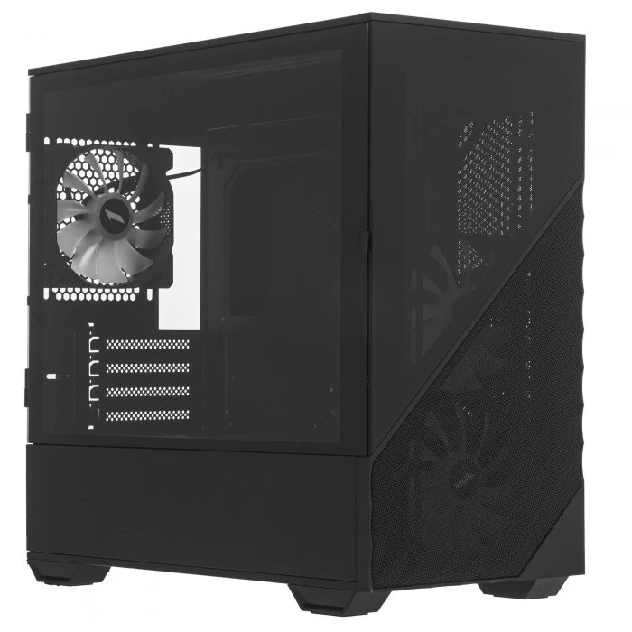 Корпус 1STPLAYER DK D7 черный, Mini-Tower