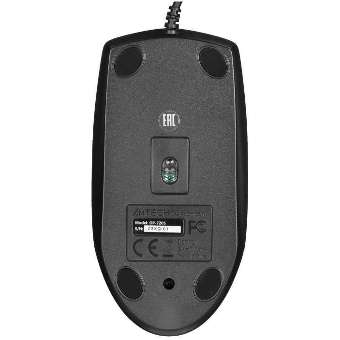 Мышь A4Tech OP-720S, черный