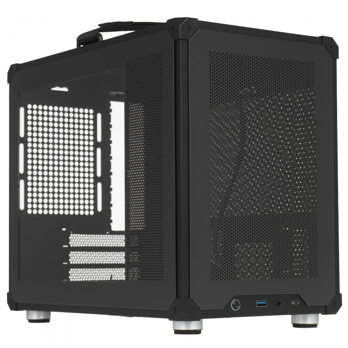 Корпус JONSBO C6 MAX черный, Mini-Tower