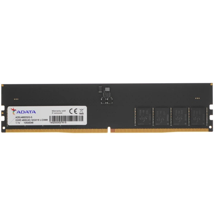 Оперативная память ADATA 32Gb 4800Mhz, AD5U480032G-S