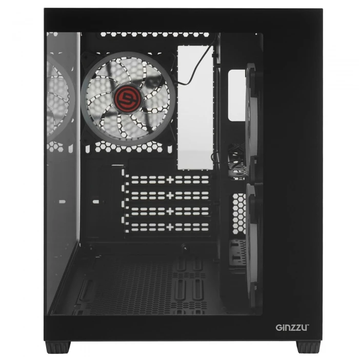 Корпус GiNZZU V360 черный, Mini-Tower