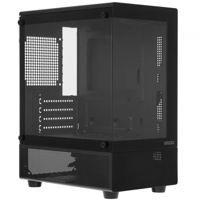 Корпус GiNZZU RX470 черный, Mini-Tower
