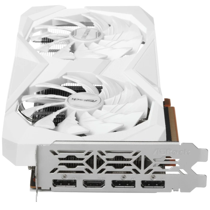 Видеокарта ASRock AMD Radeon RX 6600 Challenger White 8Gb