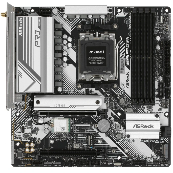Мат. плата ASRock B650M Pro RS WiFi, AM5