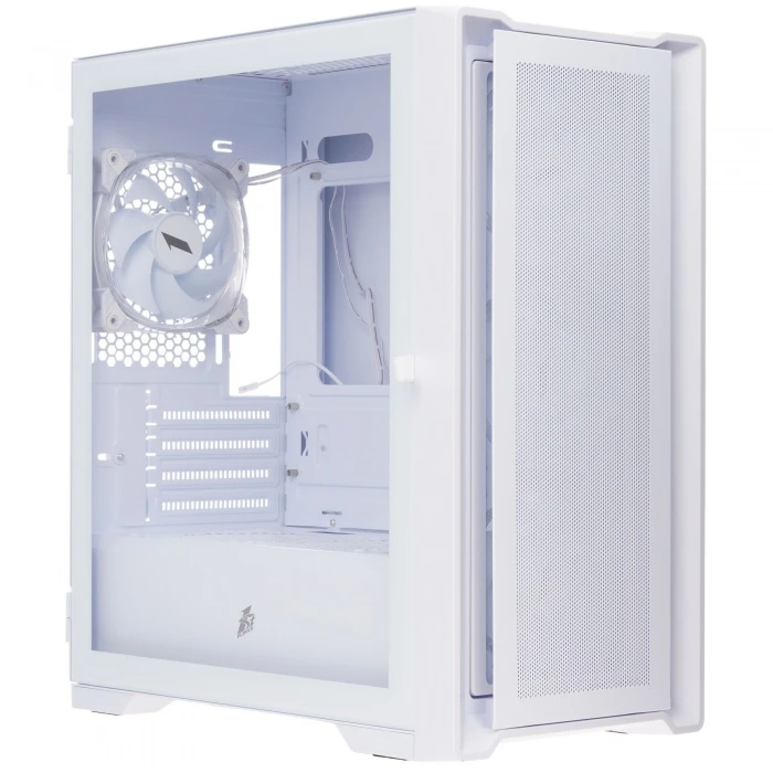 Корпус 1STPLAYER TRILOBITE T4 белый, Mini-Tower