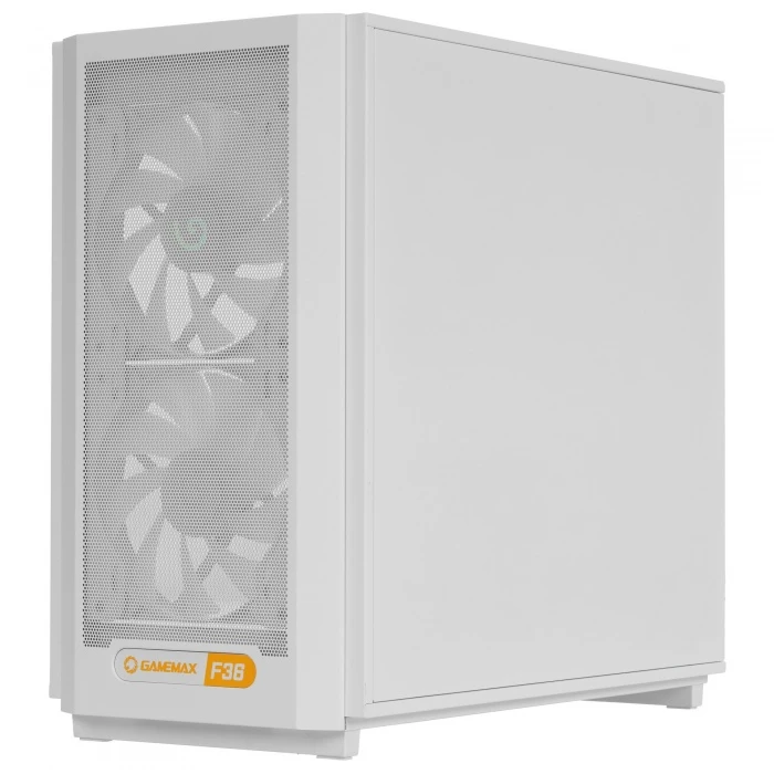 Корпус GameMax F36 WH белый, Mini-Tower