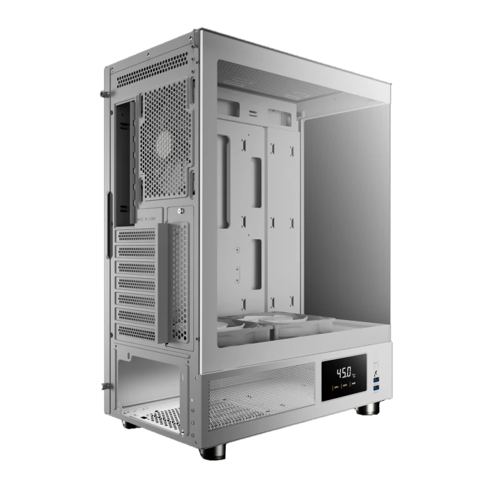 Корпус GAMDIAS ATLAS E1 белый, Mid-Tower