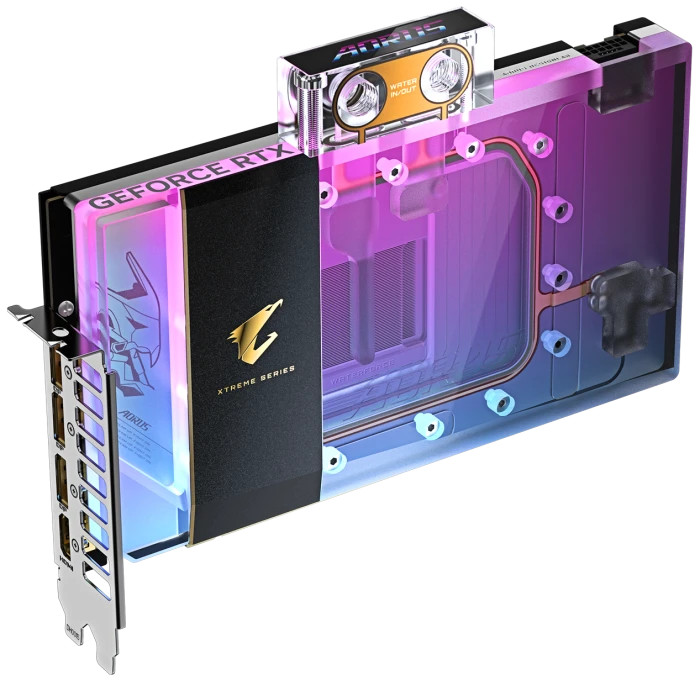 Видеокарта GIGABYTE GeForce RTX 5090 AORUSXTREME WATERFORCE WB 32Gb