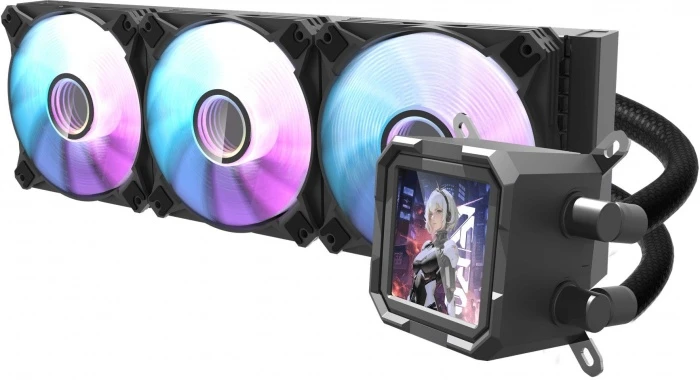 Система охлаждения DarkFlash DV360S черная, DV360S Black