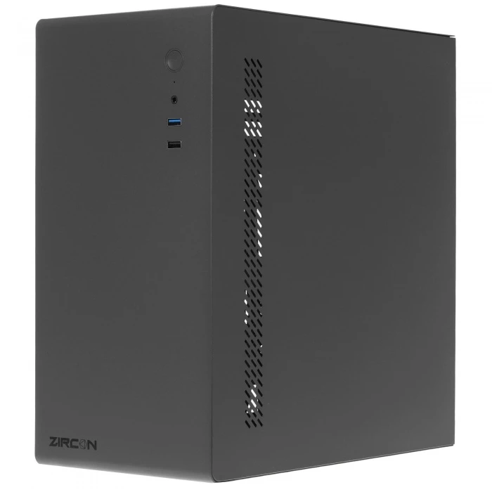 Корпус Zircon Mozart GY серый, Mini-Tower