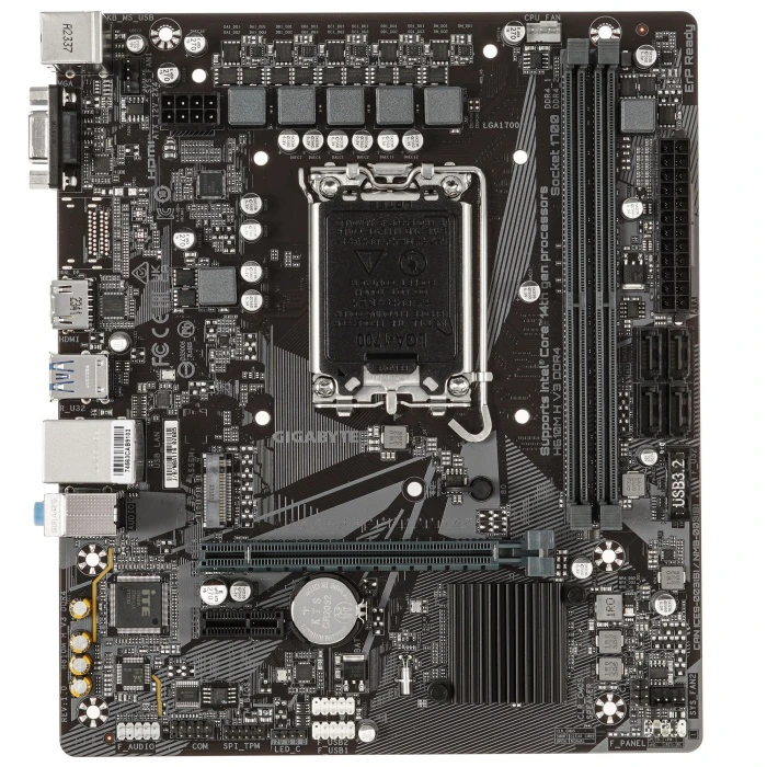 Мат. плата GIGABYTE H610M H V3 DDR4, LGA 1700
