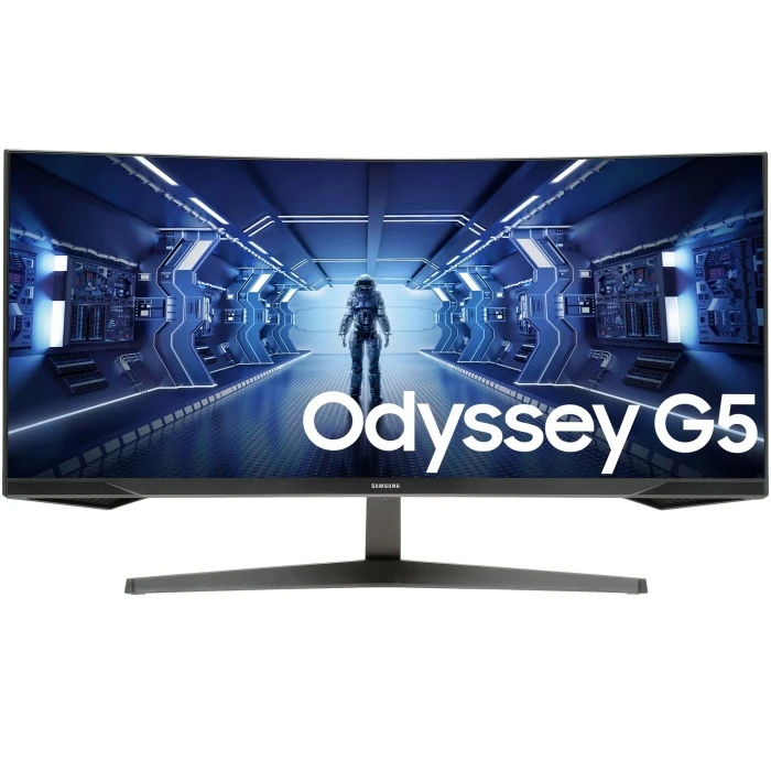 Монитор Samsung Odyssey G5 G55T C34G55TWWI, 34", черный