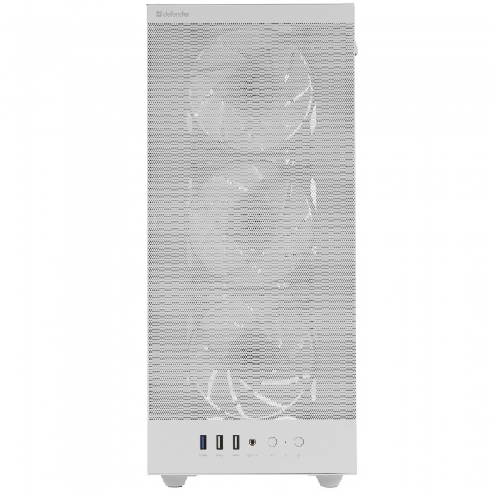 Корпус Defender RaptorX белый, Mid-Tower