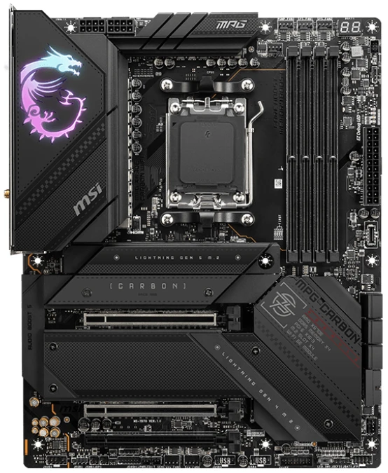 Мат. плата MSI MPG X670E CARBON WIFI, AM5