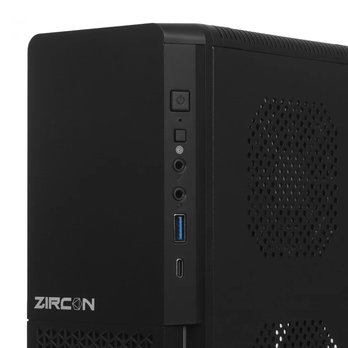 Корпус Zircon Desk MINI черный, компактный (SFF)