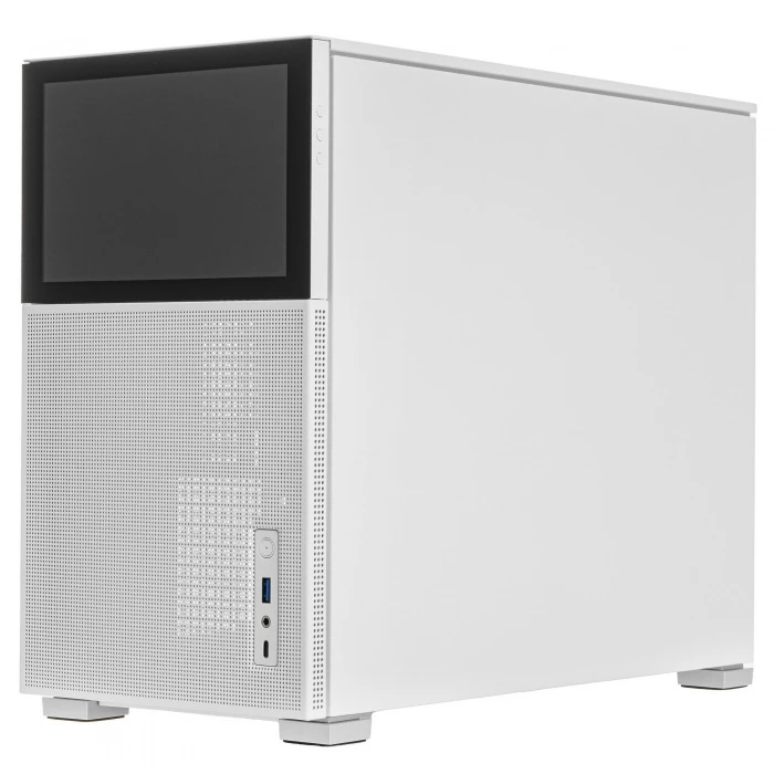 Корпус Lamptron DMS363 MESH белый, Mini-Tower