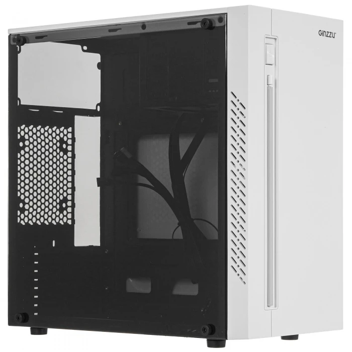 Корпус GiNZZU D390 белый, Mini-Tower
