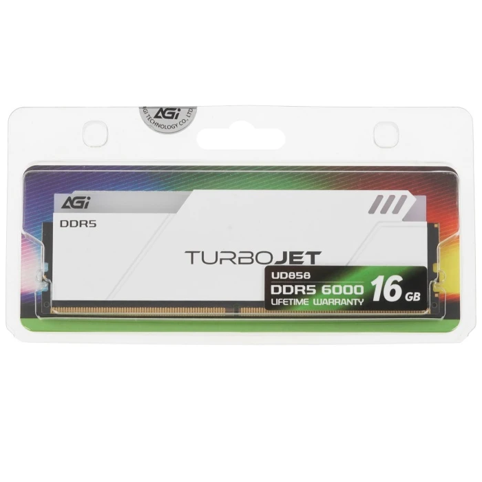 Оперативная память AGI TurboJet RGB 16Gb 6000Mhz, AGI6APD16UD858-SR