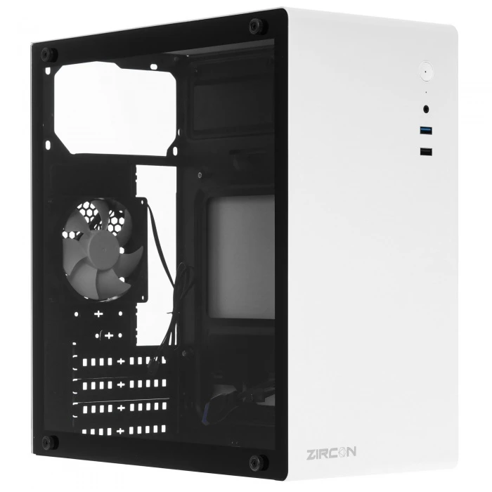 Корпус Zircon Mozart WT белый, Mini-Tower