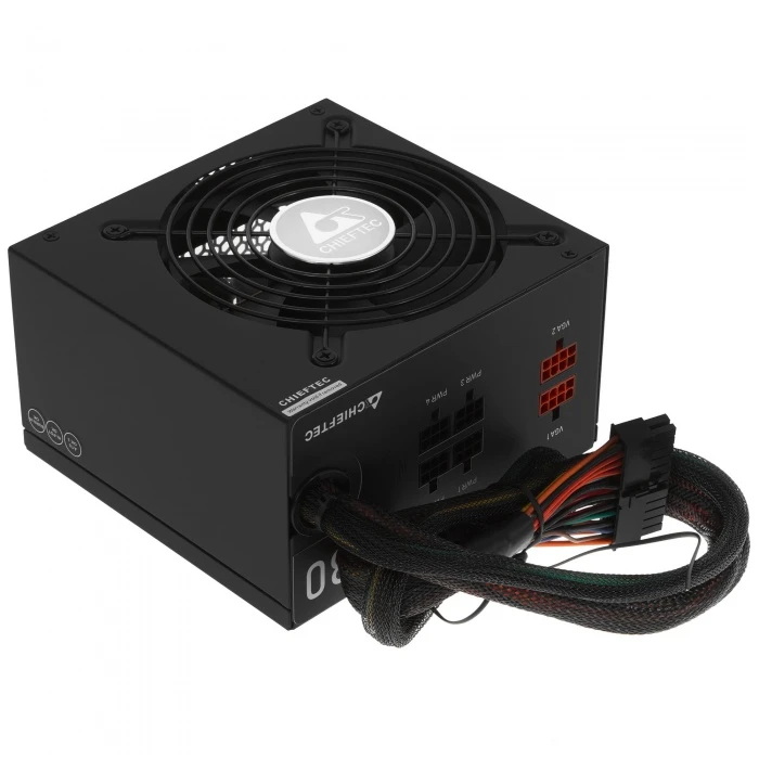 Блок питания Chieftec A80 750W черный, CTG-750C