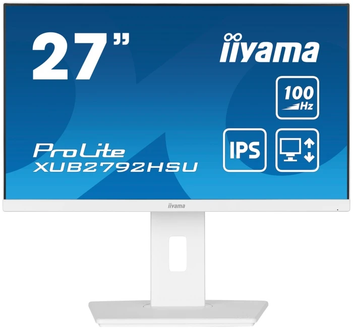 Монитор Iiyama ProLite XUB2792HSU-W6, 27", белый