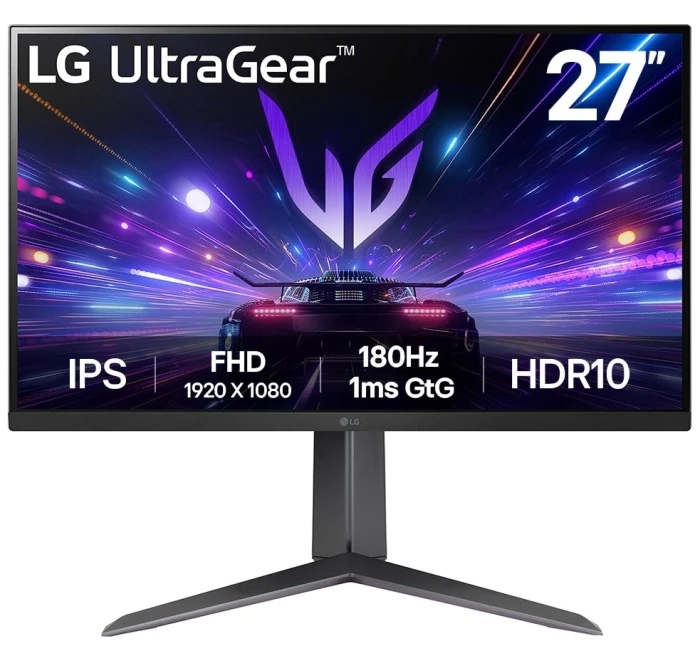 Монитор LG UltraGear 27GS65F-B, 27", черный