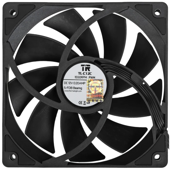 Вентилятор Thermalright TL-C12C черный