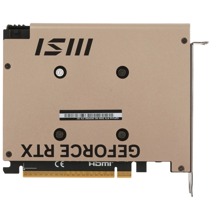 Видеокарта MSI GeForce RTX 5060 INSPIRE ITX OC 8Gb