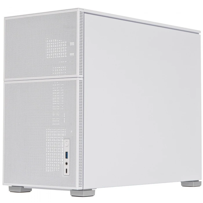 Корпус Lamptron ESM363 MESH белый, Mini-Tower