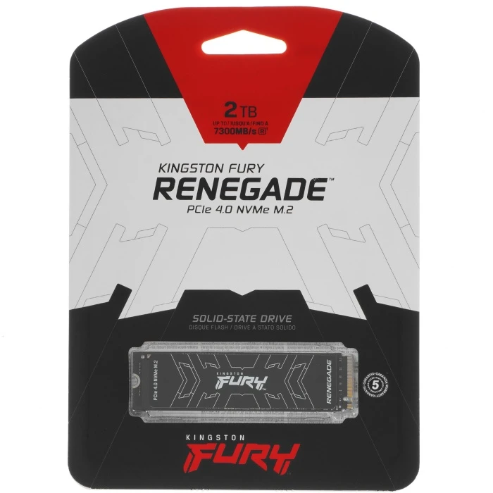 SSD накопитель Kingston FURY Renegade 2Tb M.2 NVMe, SFYRD/2000G