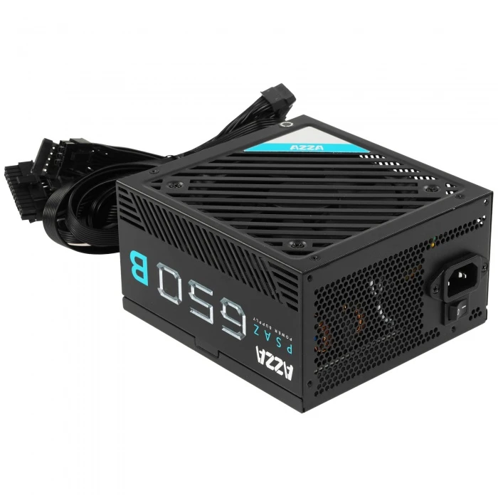 Блок питания Azza PSAZ-650B черный, PSAZ-650