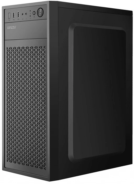 Корпус GiNZZU A400 черный, Mid-Tower