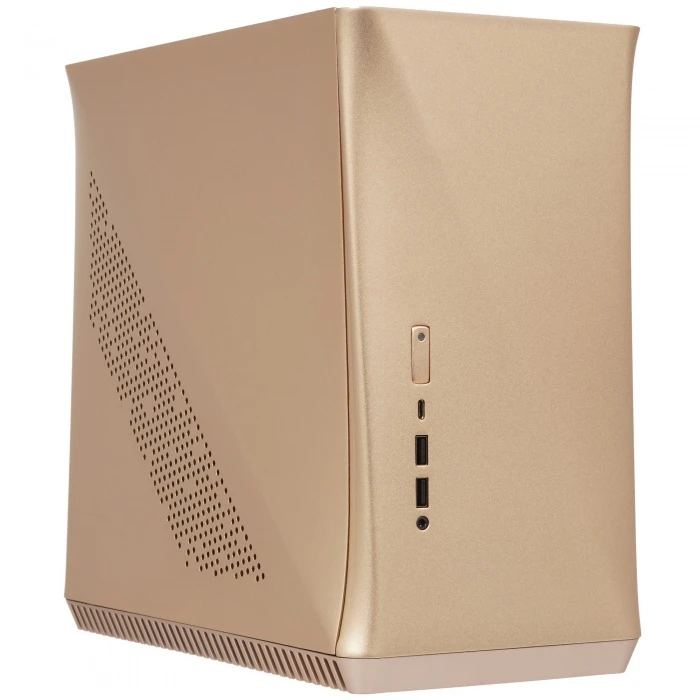Корпус Fractal Design Era ITX золотистый, компактный (SFF)