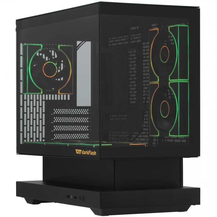 Корпус DarkFlash FLOATRON F1 черный, Mini-Tower