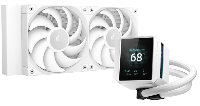 Система охлаждения DEEPCOOL MYSTIQUE 240 WH белая